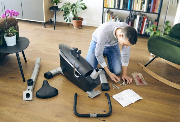 Stationary Bike Assembly in Heber City